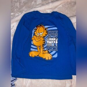 Nickelodeon Blue Garfield Short Sleeve Tee